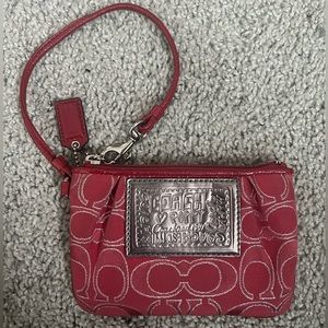 COACH Poppy Wristlet Wallet